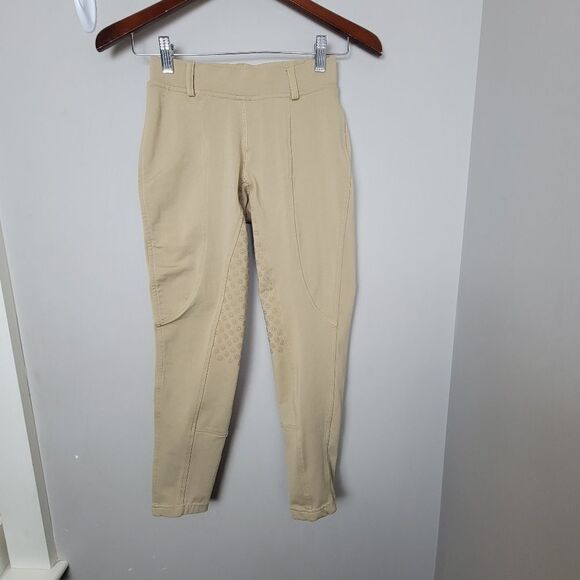 DUBLIN ELITE GEL FULL SEAT BREECHES  Beige 6/24 - Picture 1 of 6